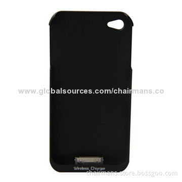Wireless Charger Case for iPhone 4/4S/5/5S/5C, with 3,500mAh Capacity